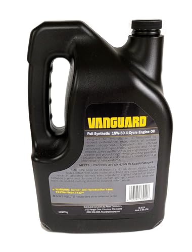 Vanguard 5-Quart 15W-50 Full Synthetic Engine Oil