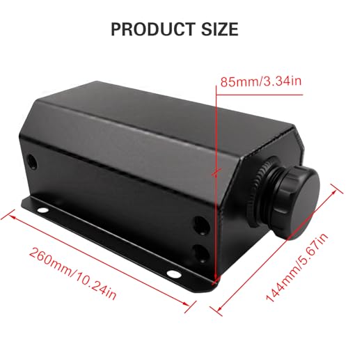 Coolant Recovery Kits (Black, 2L) - color: Black, size: 2L
