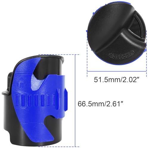 Motorcycle Fork Seal Cleaner 45-55mm Shock Absorber Repair Tool 2 Pack Blue - color: BLUE