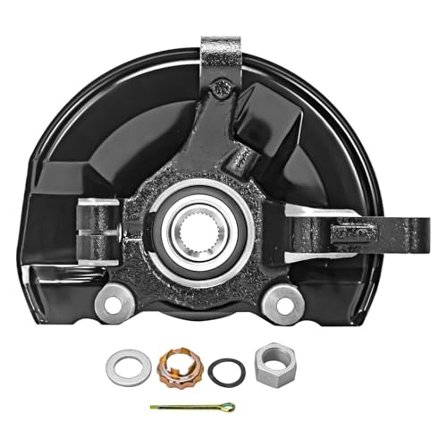 Detroit Axle - FWD 4pc Front Steering Knuckle Kit for Jeep Patriot Compass - size: 4QU48605/ Big strut kit