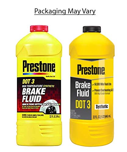 Prestone AS401 DOT 3 합성 브레이크 오일 - 946.4ml(32온스)