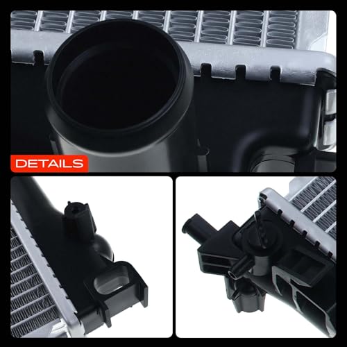A-Premium Engine Coolant Radiator Assembly Compatible with Dodge, Chrysler