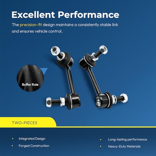 2pcs K750255 K750256 Rear Stabilizer Sway Bar Links for Nissan