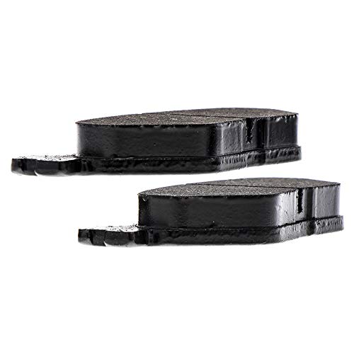 NICHE Front Rear Brake Pad Set for Yamaha 5JJ-W0045-00-00 Semi-Metallic - size: Semi-Metallic