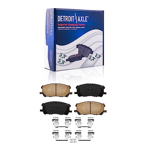 Detroit Axle - Brake Kit for Toyota Highlander Lexus RX330 RX400h RX350 - size: 10BPR47547/kit