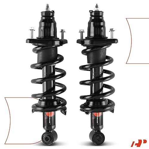 A-Premium Rear Complete Strut Assemblies with Coil Springs, Set of 2 - style: Rear Struts CR-V 2007-2011