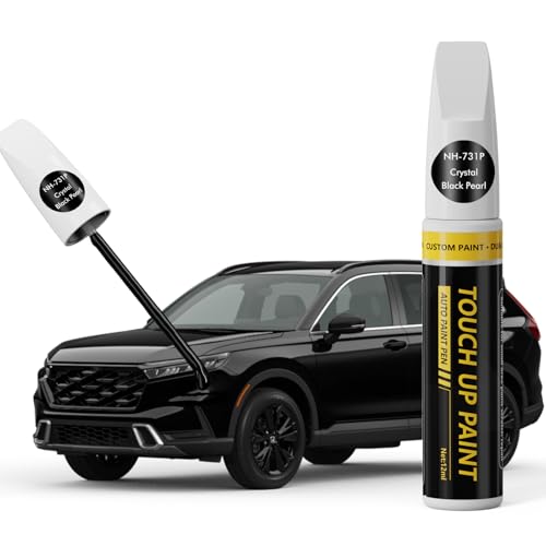 (Crystal Black Pearl (NH-731P) Car Touch Up Paint for Honda - color: Crystal Black Pearl (NH-731P) for 2025 CR-V/2025 CIVIC/2025 Accord/2025 HR-V/2025 Pilot/2025 Odyssey/2025 Ridgeline/2025 Passport