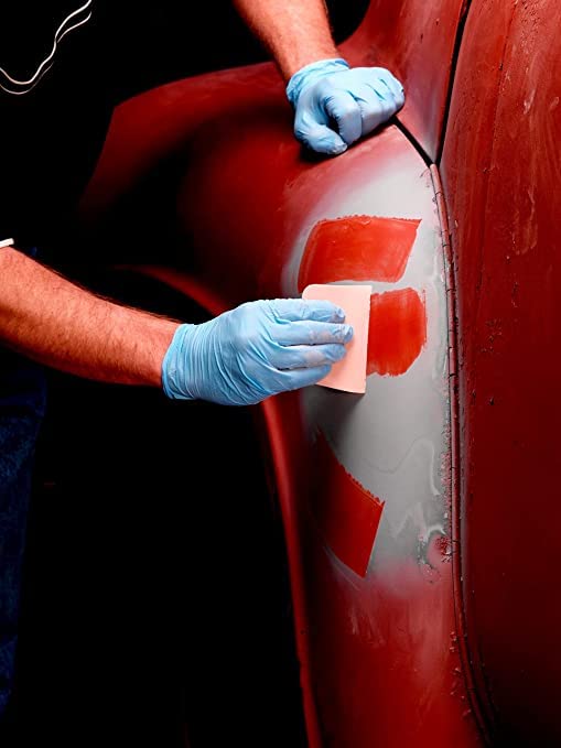 Bondo 651 Glazing & Spot Putty, 1 lb (16 oz) Tube (Pack of 12) – Fast-Drying, Non-Staining Automotive Body Repair Filler for Scratches, Pinholes, Minor Dents – Adheres to Metal, Fiberglass, Wood