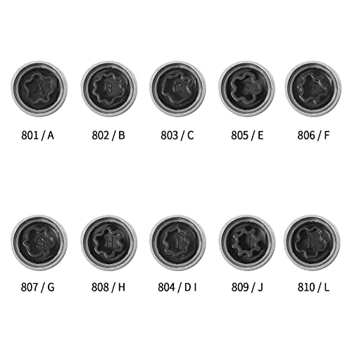 Shkalacar Wheel Lock Lug Nut Screw Socket Wrench Tool Security Master Locking Key 806 / F 17mm Socket Replacement for Audi A6 A3 A4 A5 TT - size: 806 F