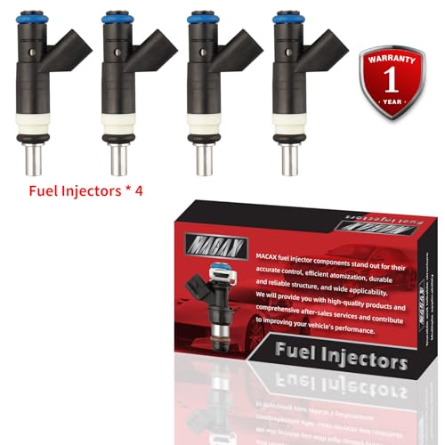 Set of 4 Fuel Injectors FJ1058 04891577AC FI11366S Replacement - size: FJ1058