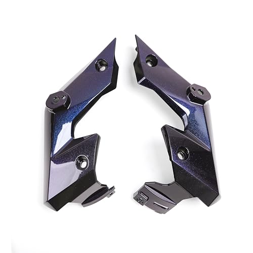 Mokuo Motorcycle Fairing Kit in ABS Material Compatible with Honda Grom Msx 125 SF 2017-2020, Purple Color with Chromatic Effect - style: Purple