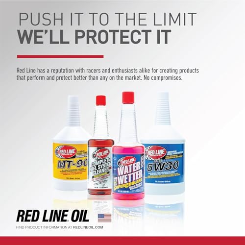 Red Line 42504 20W50 Motorcycle Oil Synthetic - 4 Quarts