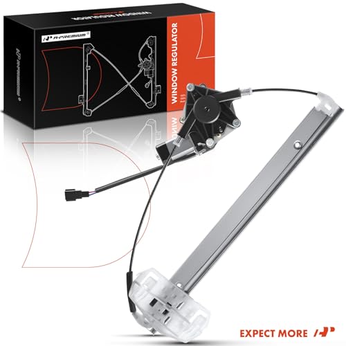 A-Premium Front Driver Side Power Window Regulator with Motor (2-Pin) - style: Front Driver Side