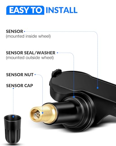 315MHz Pre-Programmed TPMS Sensor for:-Chevy Impala 2006-2020