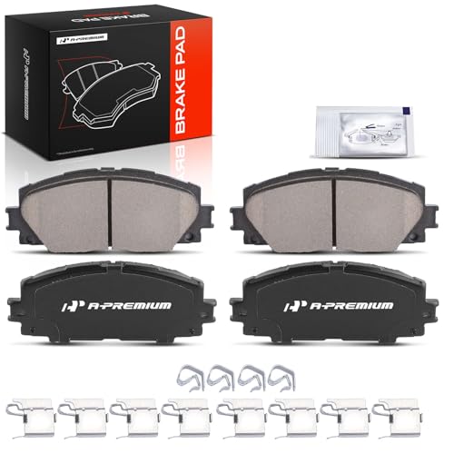 A-Premium Front Ceramic Brake Pads Compatible with Toyota & Lexus & Scion