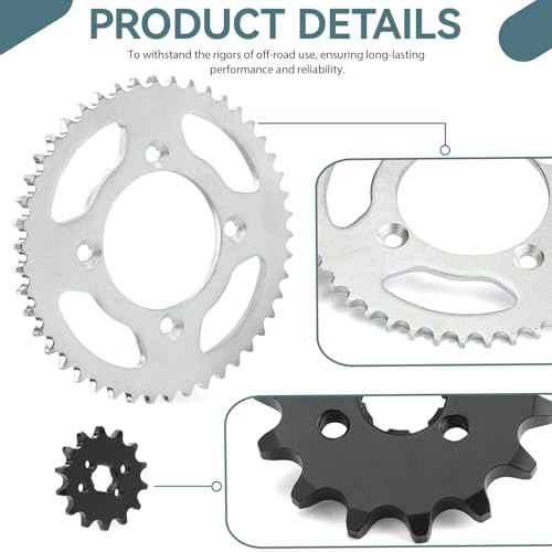 Drive Chain X-Ring & Sprockets Bolt Kit for Honda XR80R 85-03 CRF80F 04-13