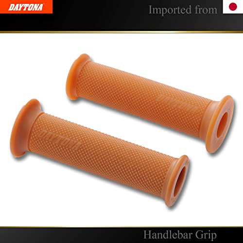 DAYTONA Universal 7/8" Motorcycle Handlebar Grips for Premium Comfort Rides (Standard) (Gum) - color: Gum