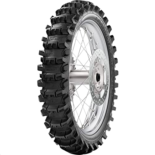 Pirelli Scorpion MX Soft 80/100-12 Rear Motocross Tire - Motocross/Dirt Bike Tire, High Grip & Durability for Off-Road Racing
