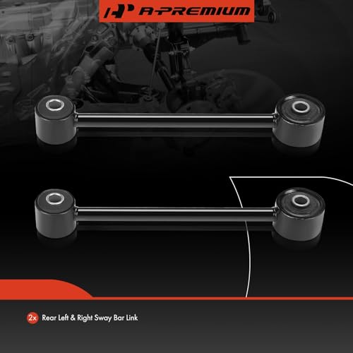 A-Premium Rear Sway Bar Link Stabilizer Bar Link - Smooth Driving