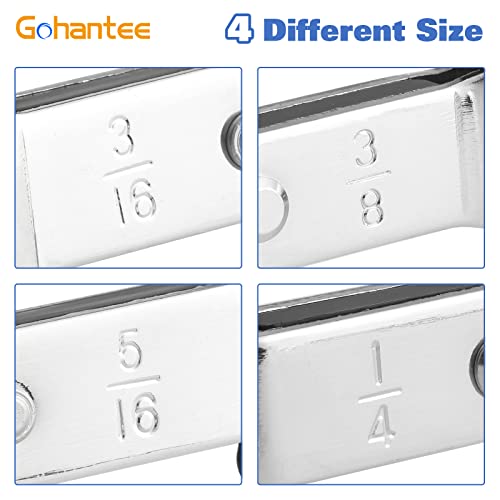 gohantee Hvac Service Wrench Tools Air Conditioner Valve Ratchet Wrench