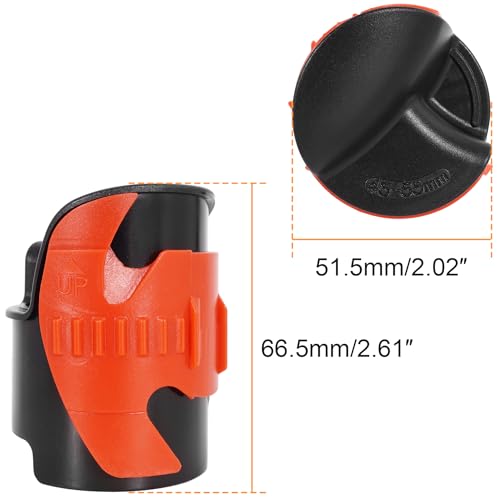 Motorcycle Fork Seal Cleaner 45-55mm Shock Absorber RepairTool 2Pack Orange - color: ORANGE