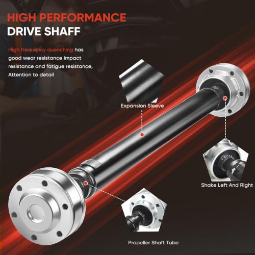 938-082 Drive Shaft - Front Driveshaft Propeller Drive Shaft Assembly Compatible with 2007-2014 Expedition,2009-2014 F-150,2007-2014 Navigator - color: 938-082