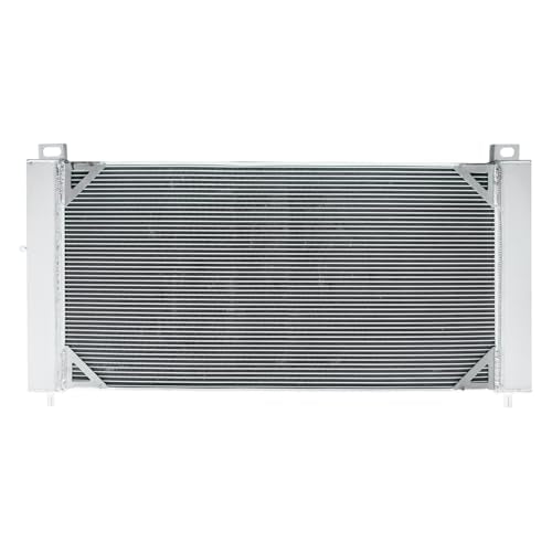 3 Row Aluminum Radiator For 2001 2002 Chevy Silverado GMC Sierra 2500 3500 8.1L V8