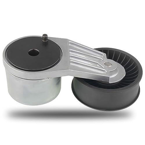 IRONTEK F4TZ6B209AA Belt Tensioner Pulley Assembly fit for Ford (1987-1992 Bronco/ 1987-1996 E-150 Econoline/ 1987-1996 E-150 Econoline Club Wagon/ 1987-1996 E-250 Econoline) #F4TE6B209AE E7TZ6B209H - size: F4TZ6B209AA