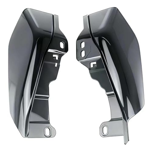Heat Shields for Harley Davidson Touring Street Glide Road Glide Electra Glide Road King Ultra Limited Tri Glide CVO 2017-2024 2025, Gloss Black - color: Black