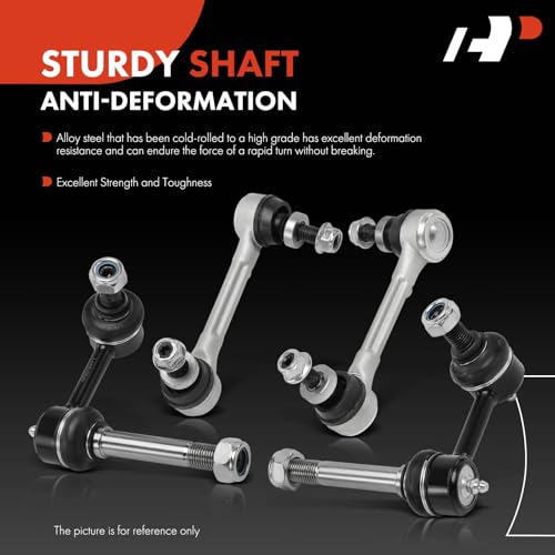A-Premium Front & Rear Sway Bar Link Stabilizer Bar End Link Kit