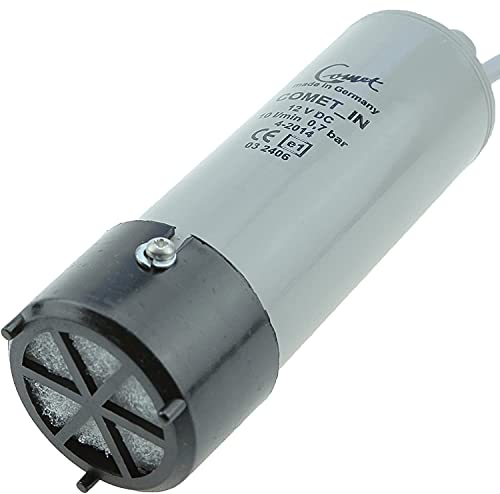 Submersible Water, Fuel and Diesel Transfer Pump 12V | Portable and small - Produces 2.69 GPM |Ideal solution for Barrel, Tank, Camper, Trailer, RV, Boat