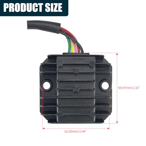 12V 5 Wire AC Voltage Regulator Rectifier for CG GY6 125cc 150cc 200cc