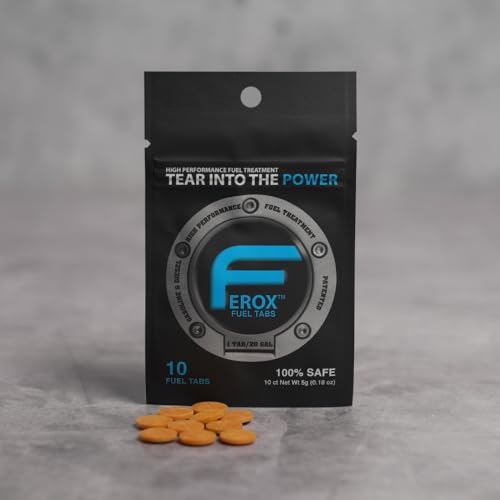 Ferox Fuel Additive Tabs, Gas & Diesel Fuel & Engine Performance, 10 Pack - size: Pack of 10 - Car