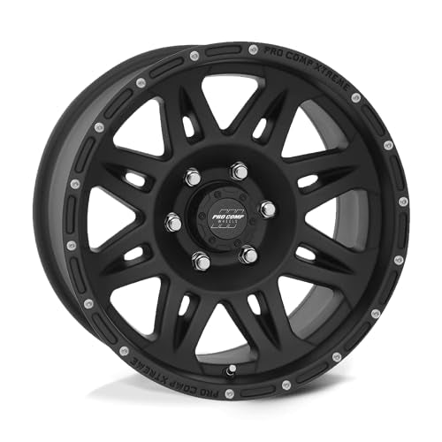 Pro Comp Alloys PXA5 17X9 5X4.5 F-BLK -6MM - PXA7005-7965 - size: 17X9, 5X4.5, -6 mm