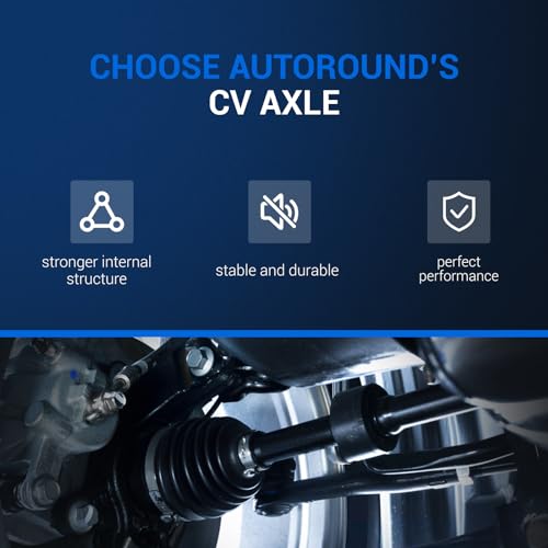Autoround 662284 Front Left CV Axle Fit for 2013-2019 Ford Escape