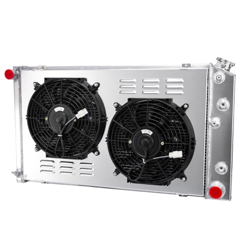 3 Row Radiator Shroud fan Thermostat fit 70-81 Chevy Camaro / 78-87 Monte Carlo
