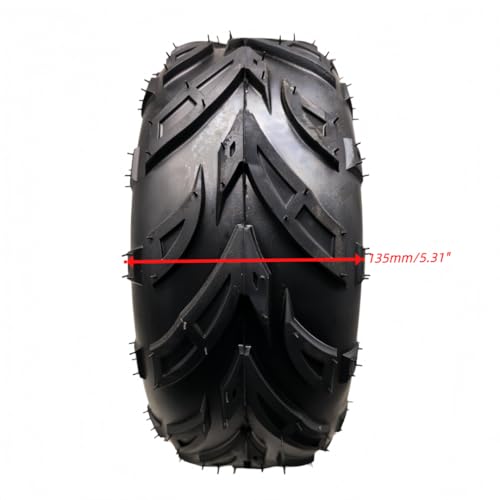 Beeking 145/70-6 left Tires Wheels with Rim For 50cc-80cc ATV Go-Kart.