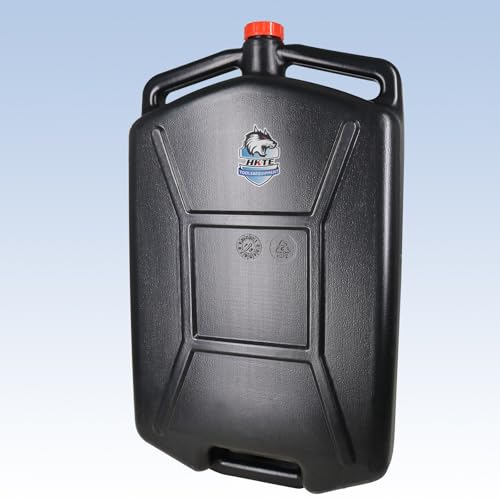 HKTE 2.6 Gallon Low Profile Oil Drain Pan, HDPE Container for Vehicles
