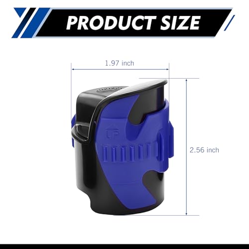 Motorcycle Fork Seal Saver Cleaner, 45-55mm Front Fork Seal Cleaner Tool, Universal Shock Repairing Absorber Tool for Maintenance Device (Blue) - color: Blue