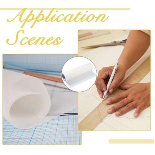 SUPERFINDINGS Masking Tape Tracing Frisket for Artists Painting - size: 20x0.4m