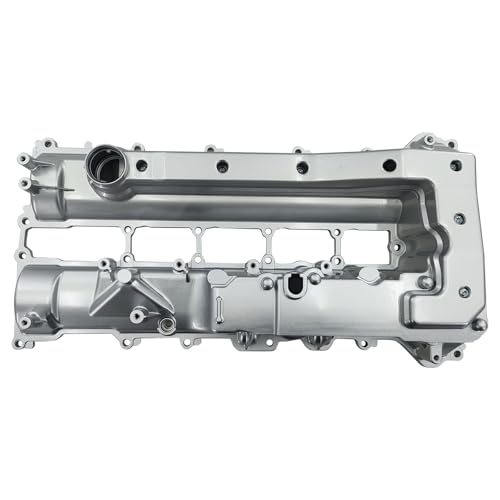 55580751 Aluminum Engine Valve Cover Compatible with 2016-2019 Chevy Malibu Hybrid 1.8L L4 Replace# 25203563 - color: 2016-2019 Chevy Malibu Hybrid