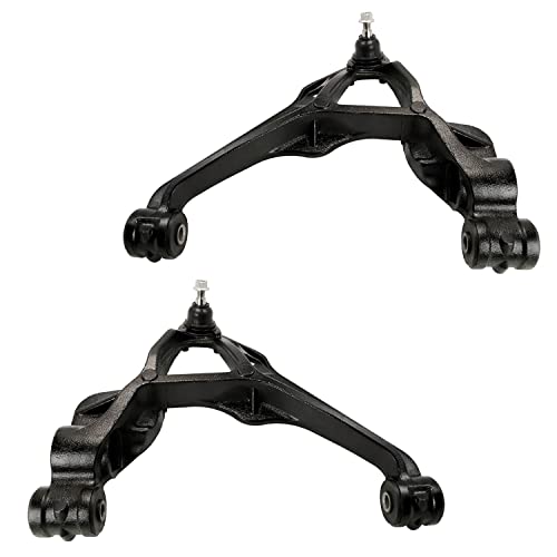 Detroit Axle - 4pc Front End Control Arms for 11-19 Chevy Silverado 2500 HD - size: 4C48218/4PC