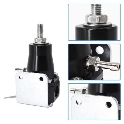 Adjustable EFI Fuel Pressure Regulator Kit 14-36PSI - style: 30-70 PSI