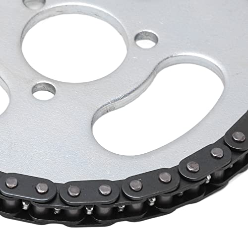 Shanrya T8F Gear Chain Set, T8F Front and Rear Sprocket Chain Replacement High Power for Mini Motorcycles