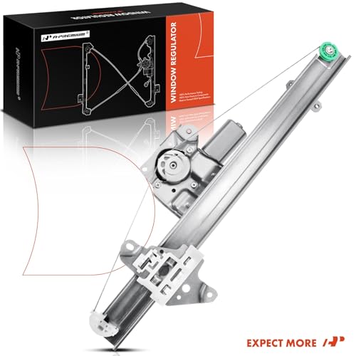 A-Premium Front Driver Side Power Window Regulator with Motor (6-Pin)
