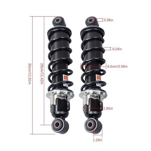 2Pcs Rear Shocks 45014-1435 Replacement for Mule