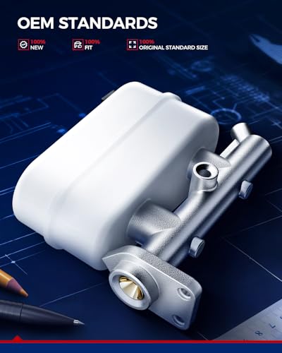KAX M630440 Brake Master Cylinder with Reservoir Fit for Chevrolet, GMC