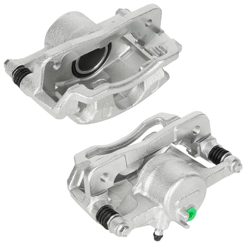 Front Disc Brake Caliper Assembly with Bracket fit for 1997-2000 Acura EL, 1996-2011 Honda Civic, 2010-2014 Insight, Front Right and Left Caliper Set with 2PC, 19-B1832 + 19-B1833