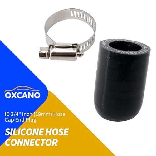 ID 3/4" inch (19mm) Hose Cap End Plug for Turbo Bypass Throttle Body - size: ID 3/4 inch (19mm)