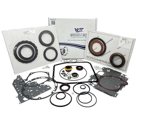 4R75W/4R70E/4R75E Transmission Master Rebuild Kit w/Borg Warner Frictions, Bonded Pan Gasket and Steels 2004-UP